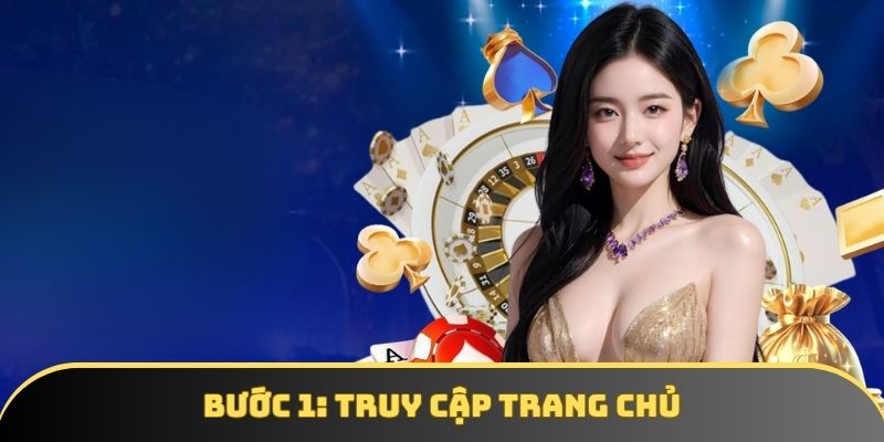 Người dùng truy cập nền tảng chính thức khi đăng ký DA88